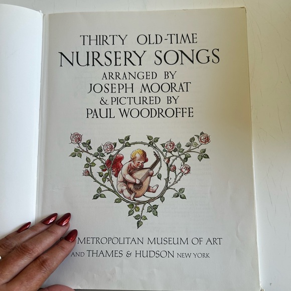 1980 Vintage 30 Old Time Nursery Songs by Joseph Moorat Hardcover - Picture 4 of 8
